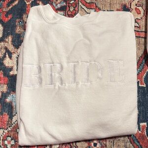 White Bride Sweatshirt